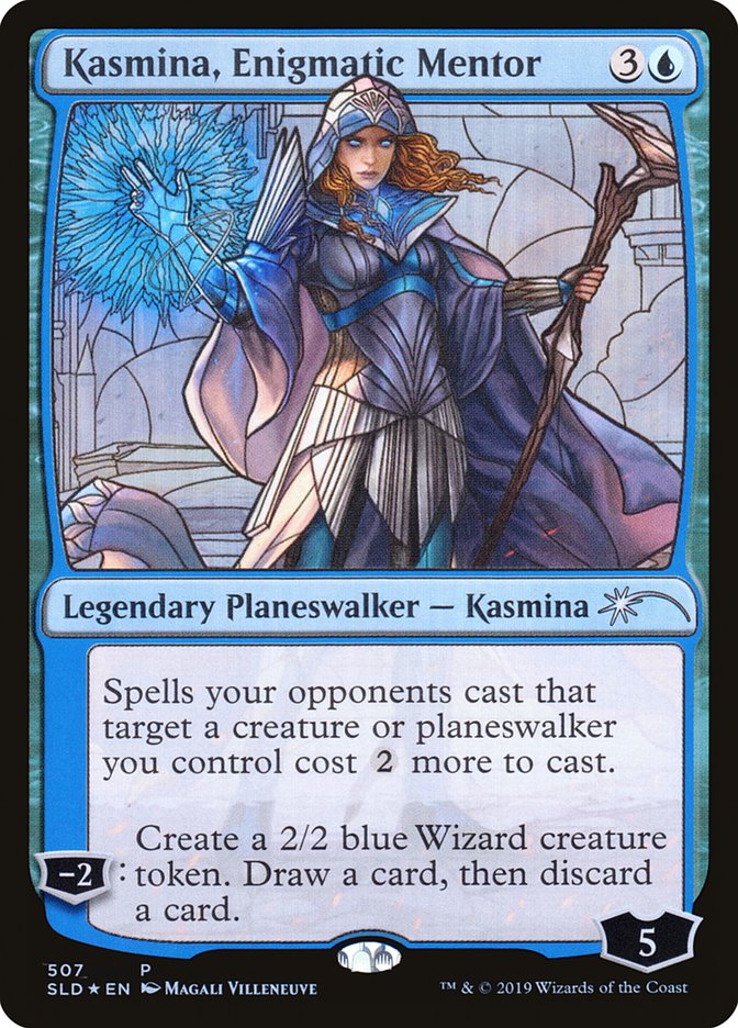 Kasmina, Enigmatic Mentor (Stained Glass) [Secret Lair Drop Promos] | Arkham Games and Comics