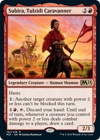 Subira, Tulzidi Caravanner [Core Set 2021] | Arkham Games and Comics