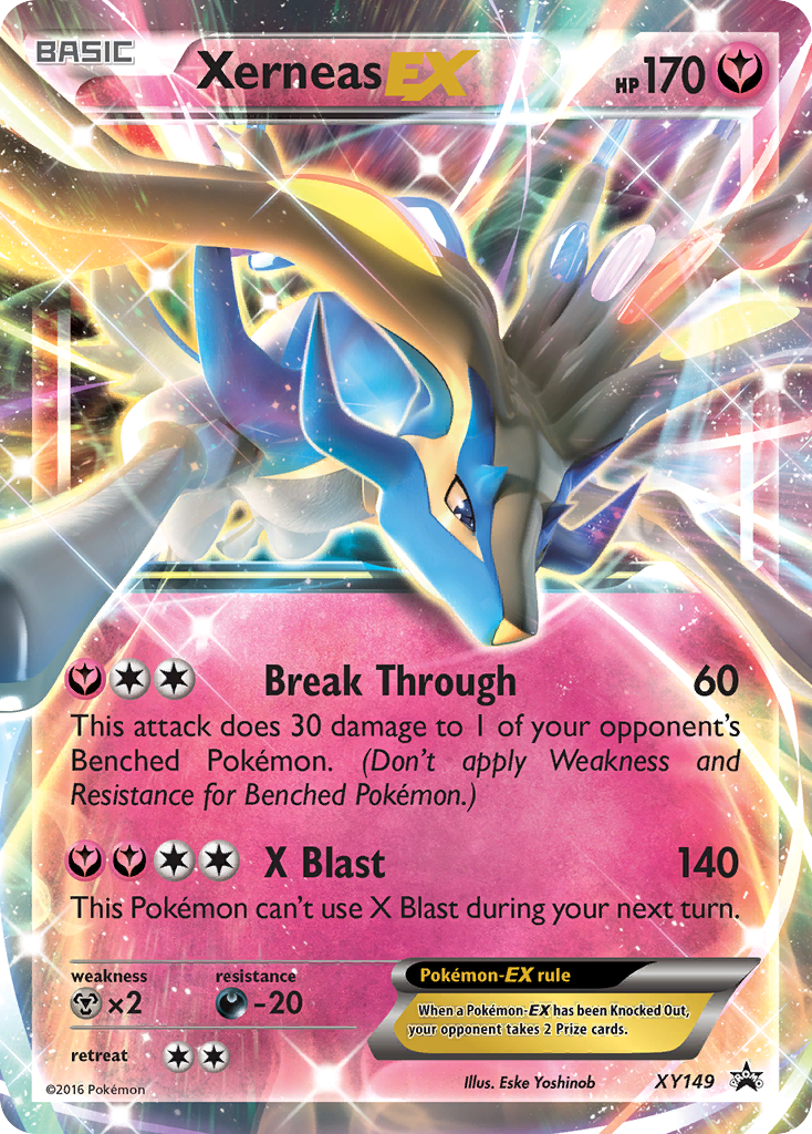 Xerneas EX (XY149) [XY: Black Star Promos] | Arkham Games and Comics