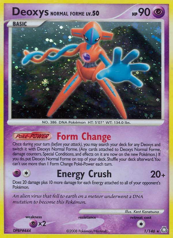 Deoxys Normal Forme (1/146) [Diamond & Pearl: Legends Awakened] | Arkham Games and Comics