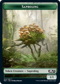 Saproling Token [Core Set 2021] | Arkham Games and Comics