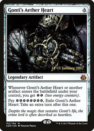 Gonti's Aether Heart [Aether Revolt Promos] | Arkham Games and Comics