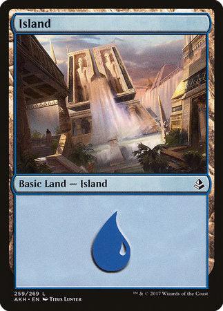 Island (259) [Amonkhet] | Arkham Games and Comics