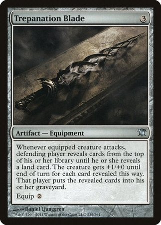 Trepanation Blade [Innistrad] | Arkham Games and Comics