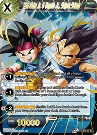 Son Goku Jr. & Vegeta Jr., Saiyan Scions [EX13-30] | Arkham Games and Comics