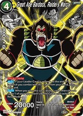 Great Ape Bardock, Raider's Warcry (Alternate Art) [DB1-061] | Arkham Games and Comics