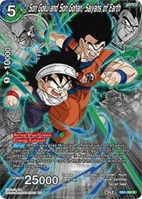 Son Goku and Son Gohan, Saiyans of Earth (Alternate Art) [DB1-091] | Arkham Games and Comics