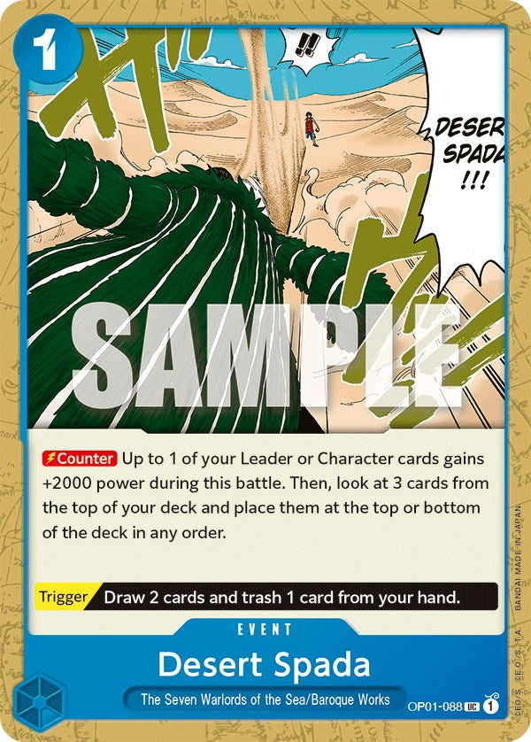Desert Spada [Romance Dawn] | Arkham Games and Comics