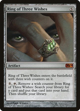 Ring of Three Wishes [Magic 2014] | Arkham Games and Comics