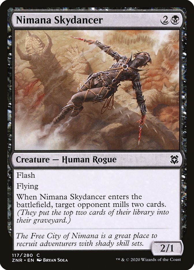 Nimana Skydancer [Zendikar Rising] | Arkham Games and Comics