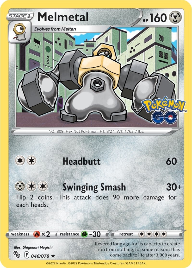 Melmetal (046/078) [Pokémon GO] | Arkham Games and Comics