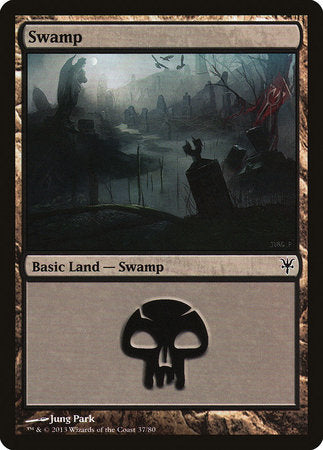 Swamp (37) [Duel Decks: Sorin vs. Tibalt] | Arkham Games and Comics