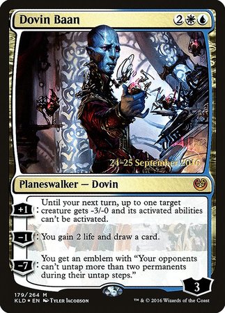 Dovin Baan [Kaladesh Promos] | Arkham Games and Comics