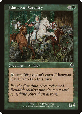 Llanowar Cavalry [Invasion] | Arkham Games and Comics