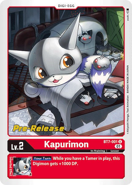 Kapurimon [BT7-001] [Next Adventure Pre-Release Cards] | Arkham Games and Comics