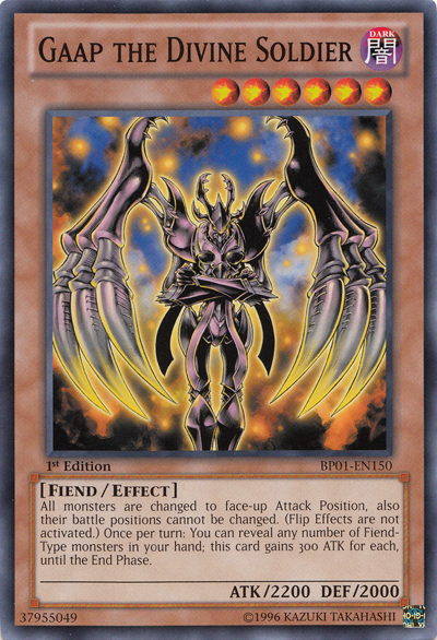 Gaap the Divine Soldier [BP01-EN150] Common | Arkham Games and Comics
