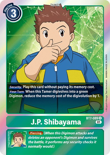 J.P. Shibayama [BT7-089] [Next Adventure] | Arkham Games and Comics