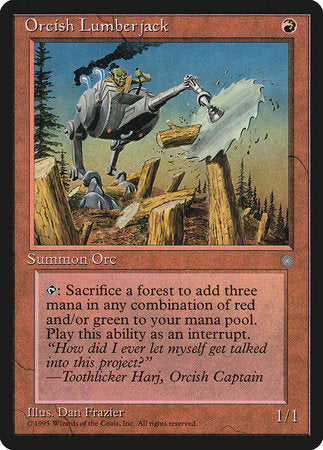 Orcish Lumberjack [Ice Age] | Arkham Games and Comics