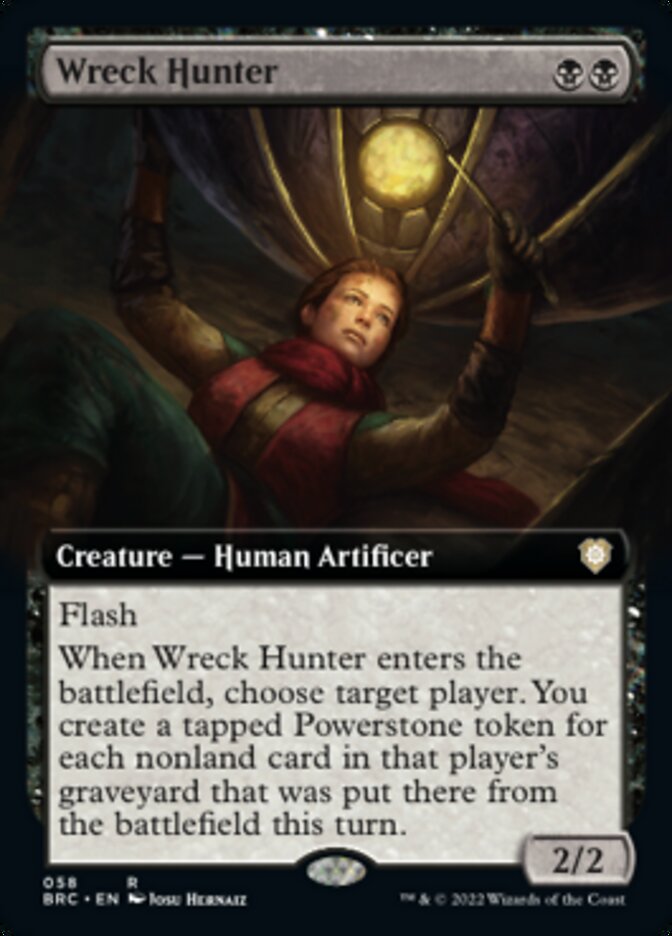 Wreck Hunter (Extended Art) [The Brothers' War Commander] | Arkham Games and Comics