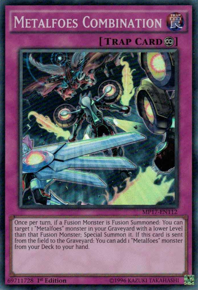 Metalfoes Combination [MP17-EN112] Super Rare | Arkham Games and Comics