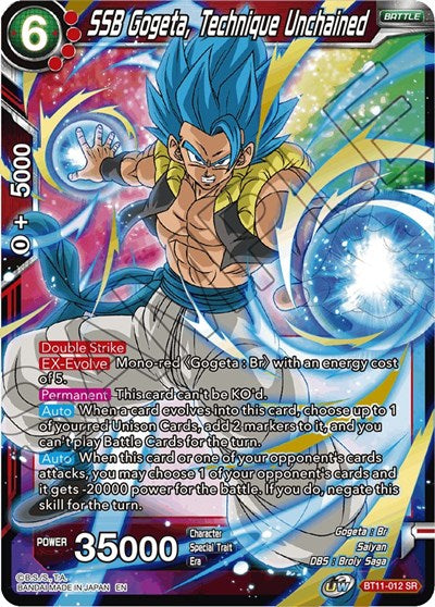 SSB Gogeta, Technique Unchained [BT11-012] | Arkham Games and Comics