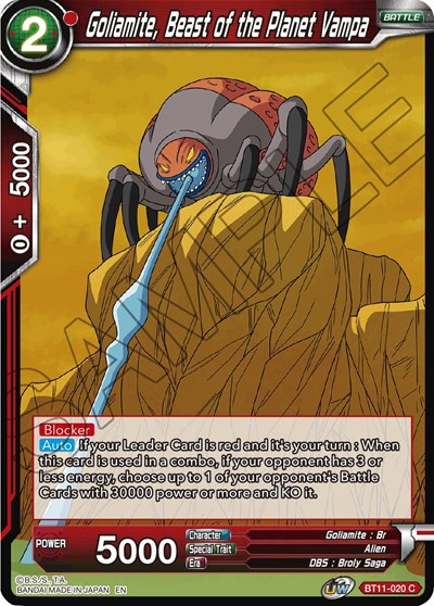 Goliamite, Beast of the Planet Vampa [BT11-020] | Arkham Games and Comics