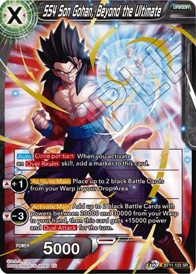 SS4 Son Gohan, Beyond the Ultimate [BT11-123] | Arkham Games and Comics