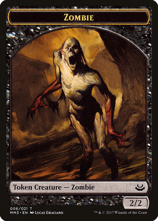 Zombie Token [Modern Masters 2017 Tokens] | Arkham Games and Comics