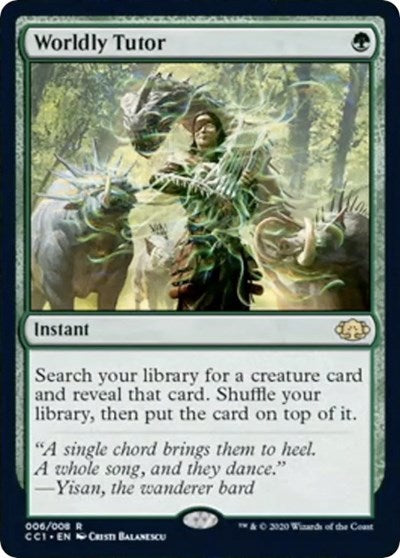 Worldly Tutor [Commander Collection: Green] | Arkham Games and Comics