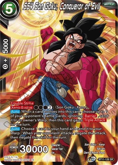 SS4 Son Goku, Conqueror of Evil [BT11-126] | Arkham Games and Comics