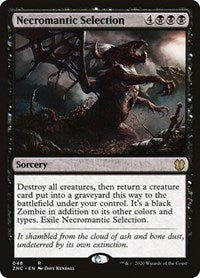 Necromantic Selection [Zendikar Rising Commander] | Arkham Games and Comics