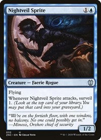 Nightveil Sprite [Zendikar Rising Commander] | Arkham Games and Comics