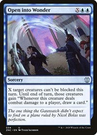 Open into Wonder [Zendikar Rising Commander] | Arkham Games and Comics