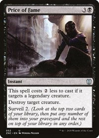 Price of Fame [Zendikar Rising Commander] | Arkham Games and Comics