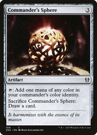 Commander's Sphere [Zendikar Rising Commander] | Arkham Games and Comics