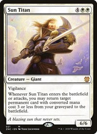 Sun Titan [Zendikar Rising Commander] | Arkham Games and Comics