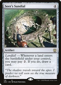 Seer's Sundial [Zendikar Rising Commander] | Arkham Games and Comics