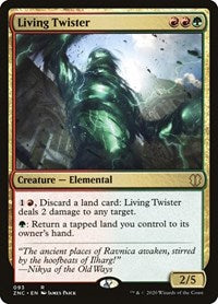 Living Twister [Zendikar Rising Commander] | Arkham Games and Comics