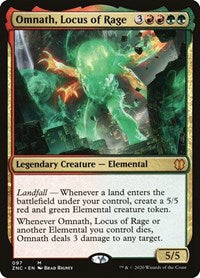 Omnath, Locus of Rage [Zendikar Rising Commander] | Arkham Games and Comics