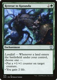 Retreat to Kazandu [Zendikar Rising Commander] | Arkham Games and Comics