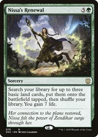 Nissa's Renewal [Zendikar Rising Commander] | Arkham Games and Comics