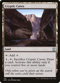 Cryptic Caves [Zendikar Rising Commander] | Arkham Games and Comics