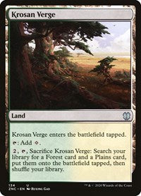 Krosan Verge [Zendikar Rising Commander] | Arkham Games and Comics
