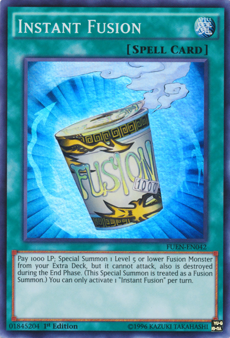 Instant Fusion [FUEN-EN042] Super Rare | Arkham Games and Comics