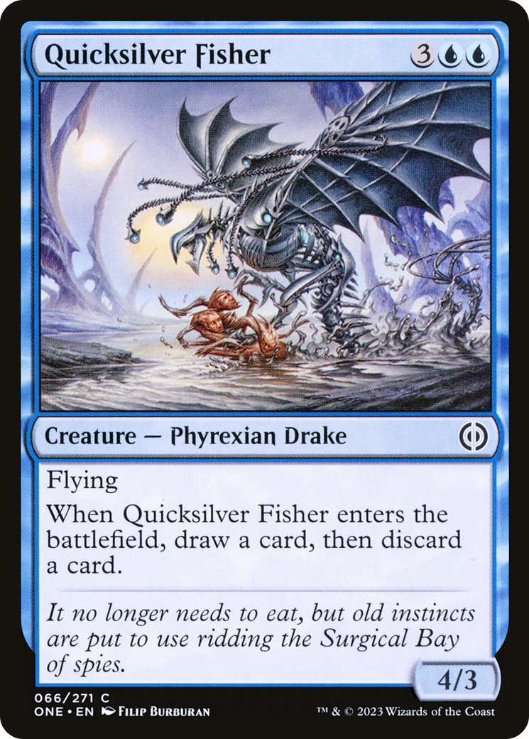 Quicksilver Fisher [Phyrexia: All Will Be One] | Arkham Games and Comics