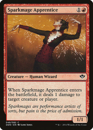 Sparkmage Apprentice [Duel Decks: Speed vs. Cunning] | Arkham Games and Comics