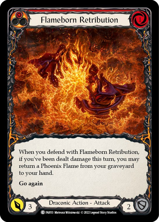 Flameborn Retribution [FAI013] (Uprising Fai Blitz Deck) | Arkham Games and Comics