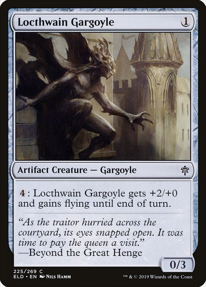 Locthwain Gargoyle [Throne of Eldraine] | Arkham Games and Comics