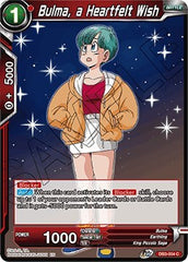 Bulma, a Heartfelt Wish [DB3-004] | Arkham Games and Comics