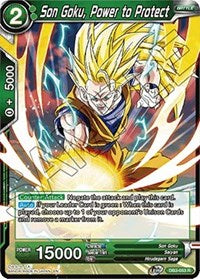 Son Goku, Power to Protect [DB3-053] | Arkham Games and Comics